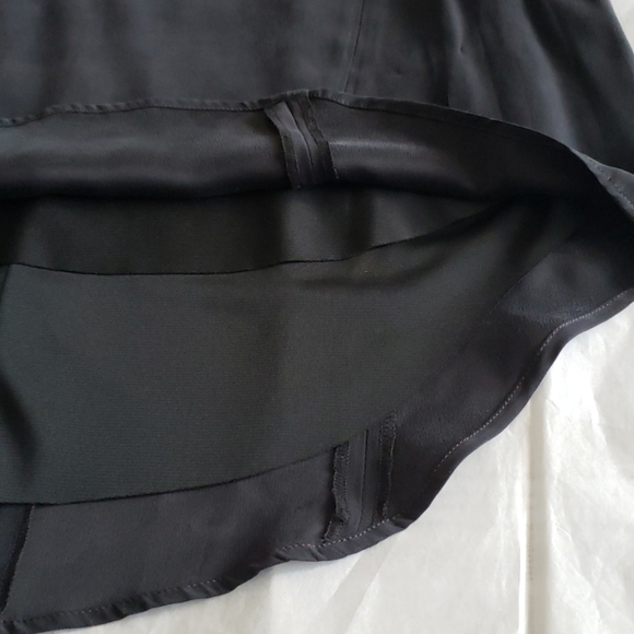 Rag & Bone Leather SILK Tank Top Tunic Black NEW - Picture 12 of 16